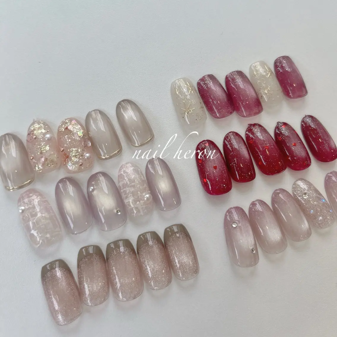 ネイル ハンドネイル saki_ nail heronのネイルデザイン