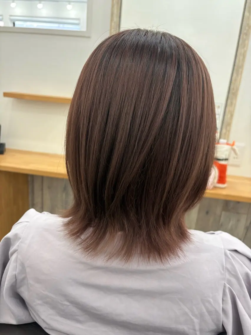 カラー 齋藤 香織のヘアスタイル