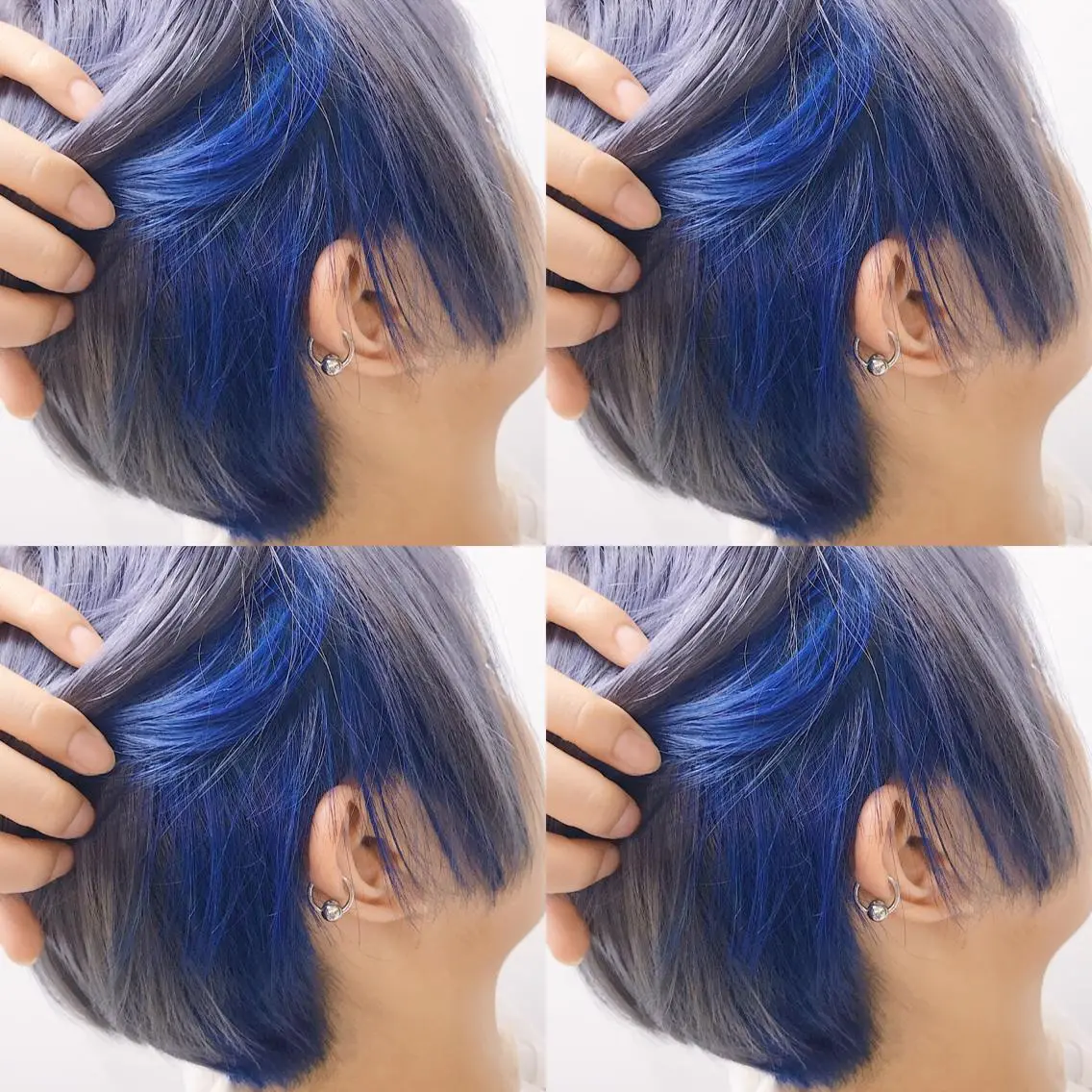ショート カラー ヘアアレンジ ヘアカラー トリートメント TAKUMAブリーチ /切りっぱなし🪽のヘアスタイル