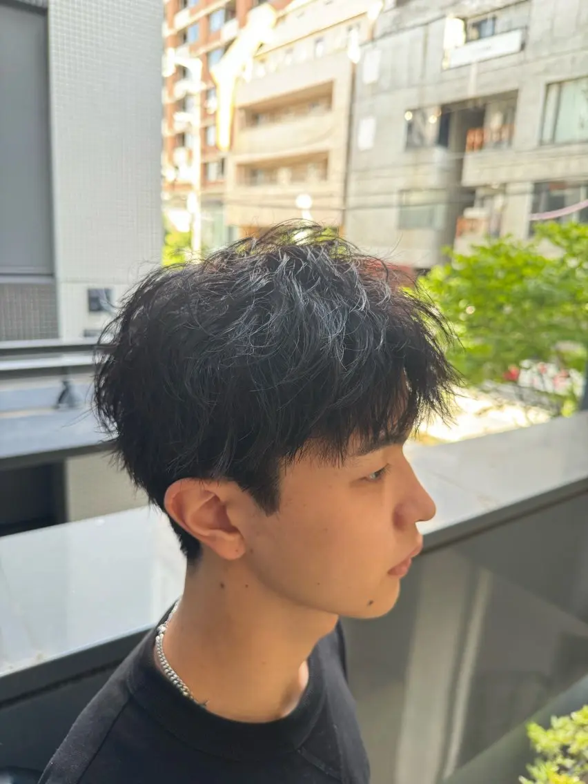 メンズ カット ヘアカラー トリートメント ハル/メンズ特化✨ unreve副店長のヘアスタイル