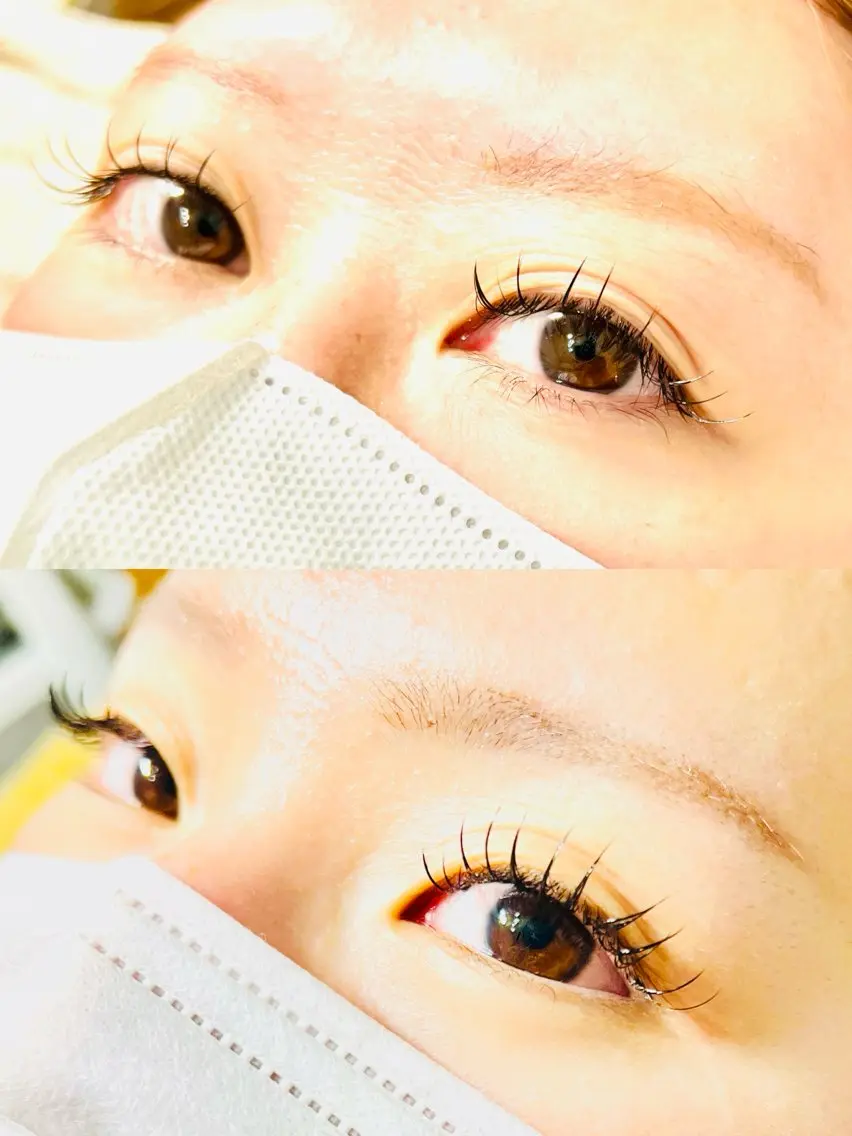 マツエク・マツパ 束感まつ毛 フラットラッシュ セクシー ワンホンマツエク マツエク eyelash presh yukaのマツエク・マツパデザイン