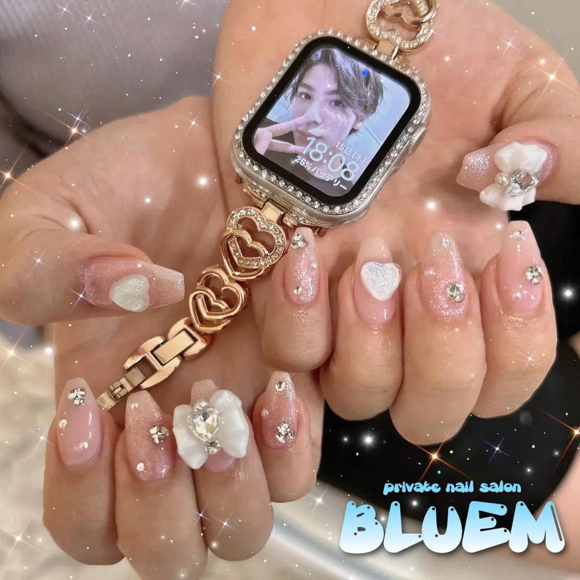 ネイル ハンドネイル BLUEM なな🐶のネイルデザイン