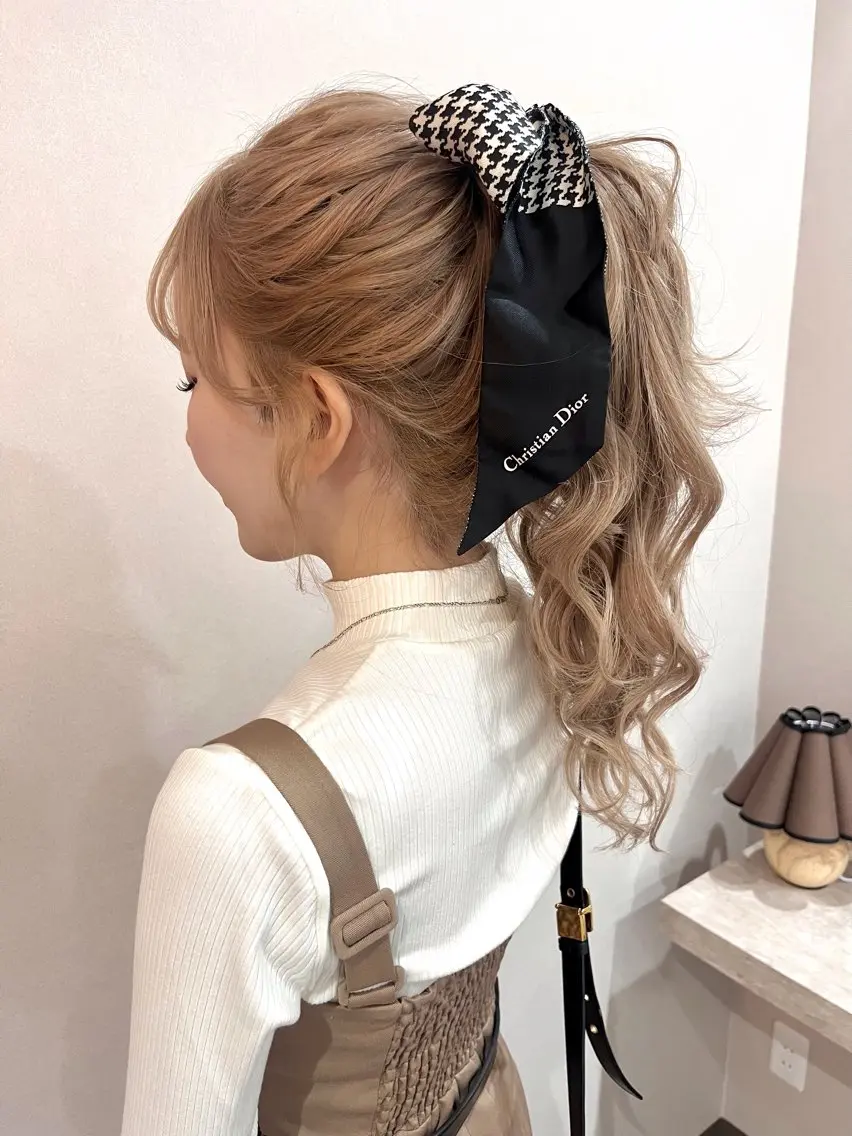 ヘアアレンジ エクステ&ヘアセット Milaのヘアスタイル