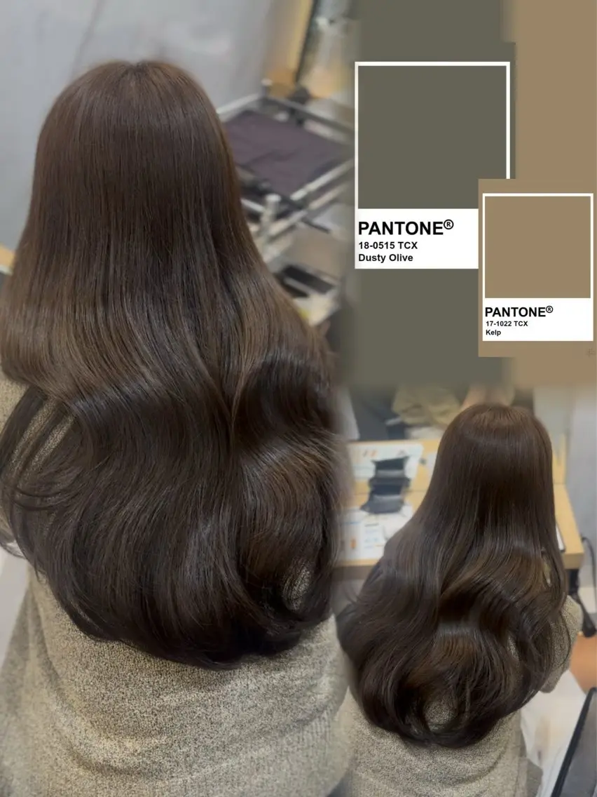 ロング カット ヘアカラー トリートメント 野口 汐夏のヘアスタイル
