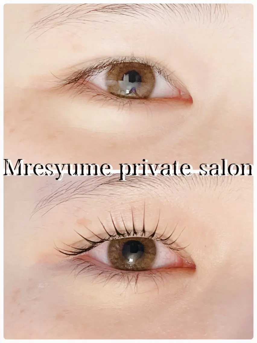 マツエク・マツパ マツパ Mresyume MAYUのマツエク・マツパデザイン