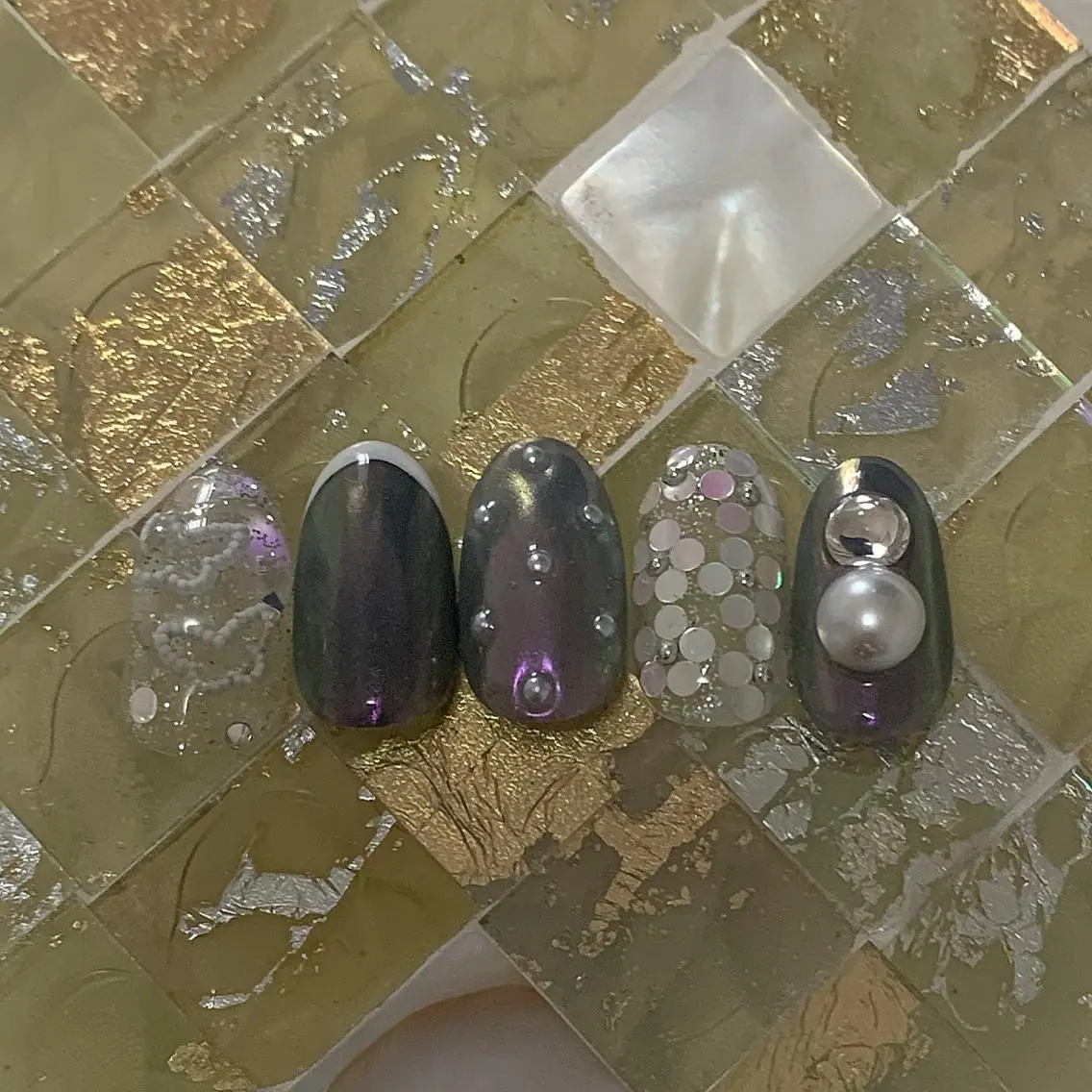 ネイル ハンドネイル ハンドケア lylynail YUUKAのネイルデザイン