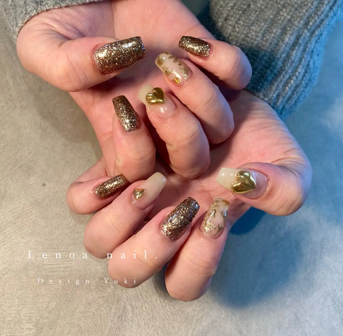 ネイル ハンドネイル Tielu Yukiのネイルデザイン