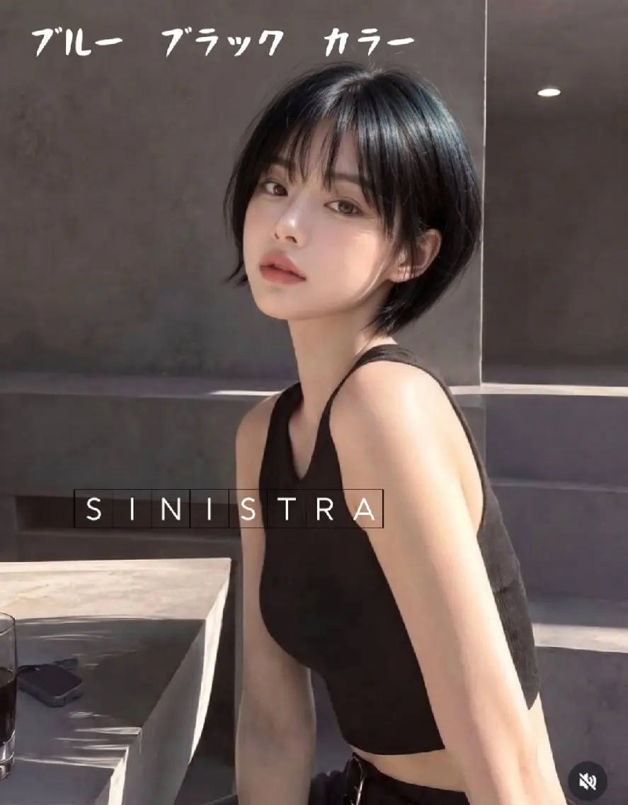 ショート ショートレイヤー レイヤーカット ショートヘア トリートメント カット ヘアカラー トリートメント 足利・朝9～夜10迄 シニストラ原宿表参道のヘアスタイル