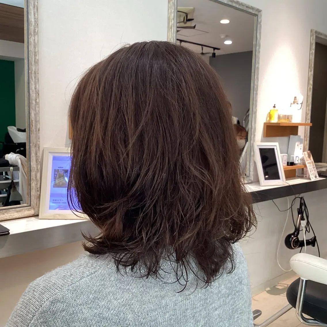 ミディアム hair bonitaのヘアスタイル