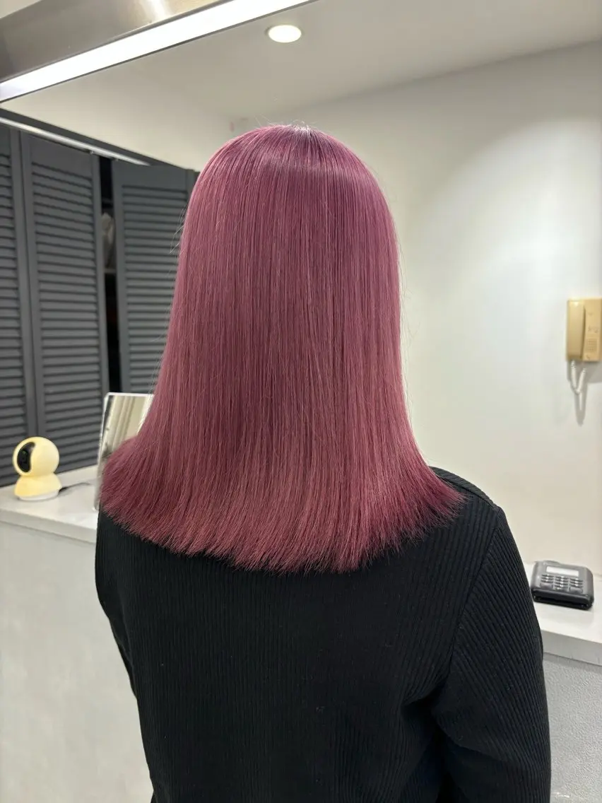 ロング カラー ヘアカラー トリートメント loob Tokyo Arisa❤︎†のヘアスタイル