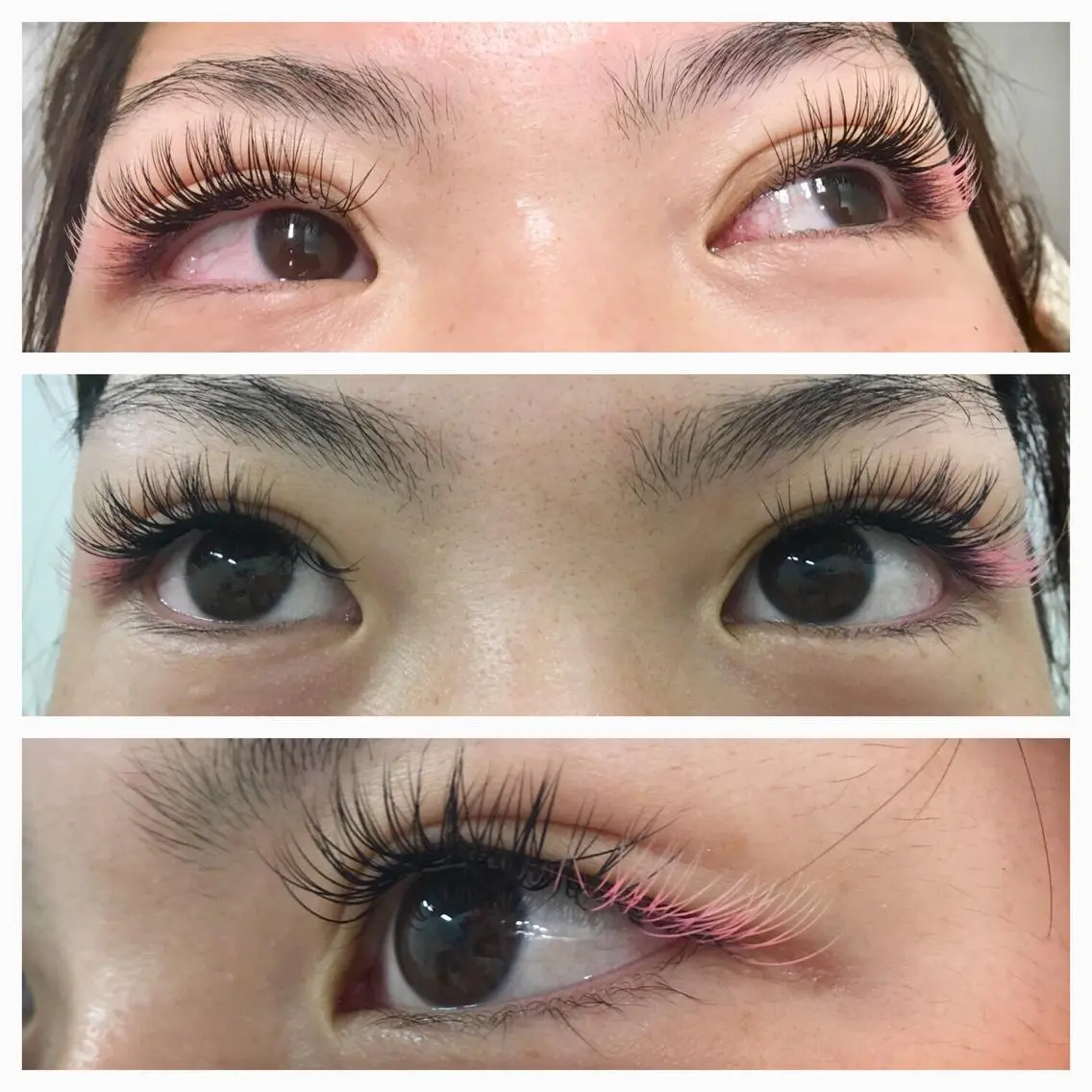 マツエク・マツパ カラーマツエク キュート ナチュラル hairs醍醐本店 akidukiのマツエク・マツパデザイン