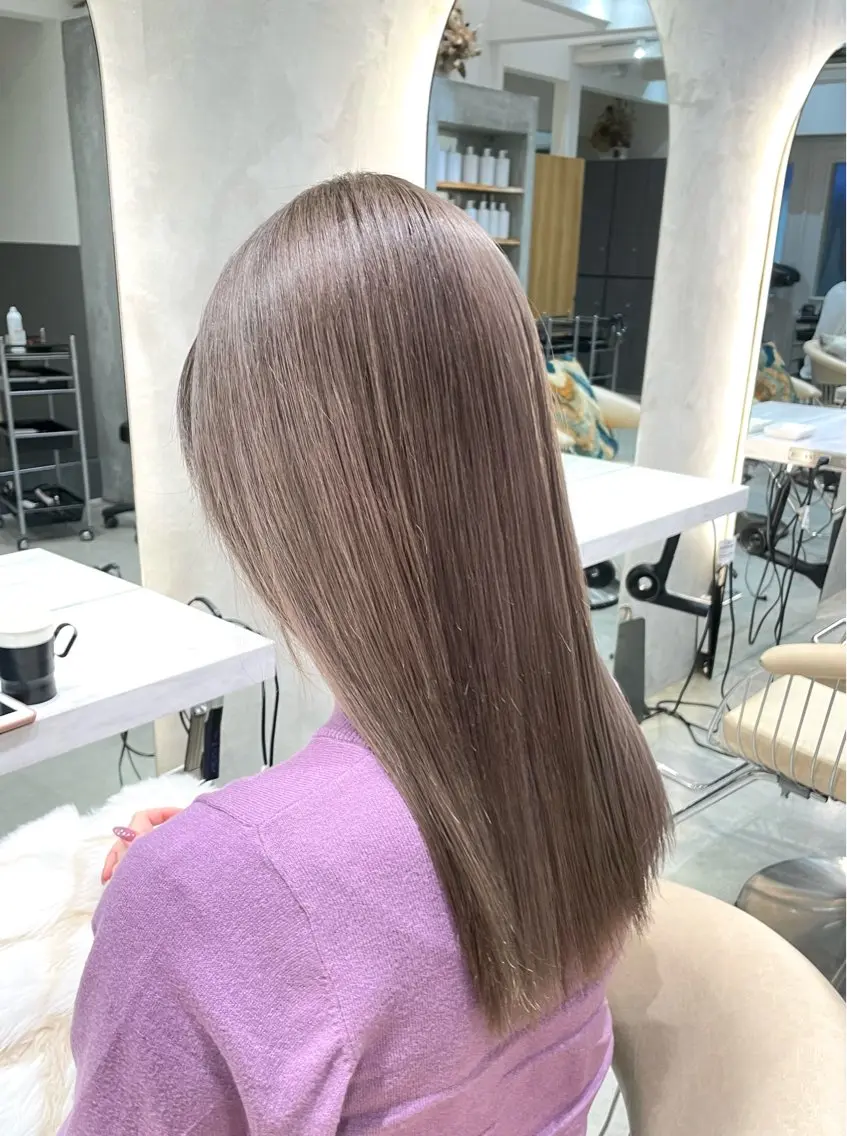 ダブルカラー【ブリーチ込み】＋髪質改善トリートメント🌈✨の写真