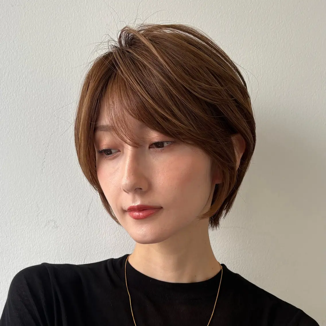 ショート カット トリートメント 朝ラクが続くショート /銀座/若狭真央のヘアスタイル