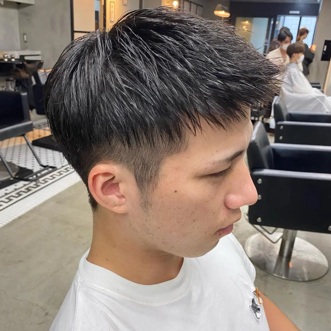 ショート カラー パーマ ヘアアレンジ メンズ カット トリートメント ヘアセット 🤍透明感カラー🤍 Ryujiのヘアスタイル
