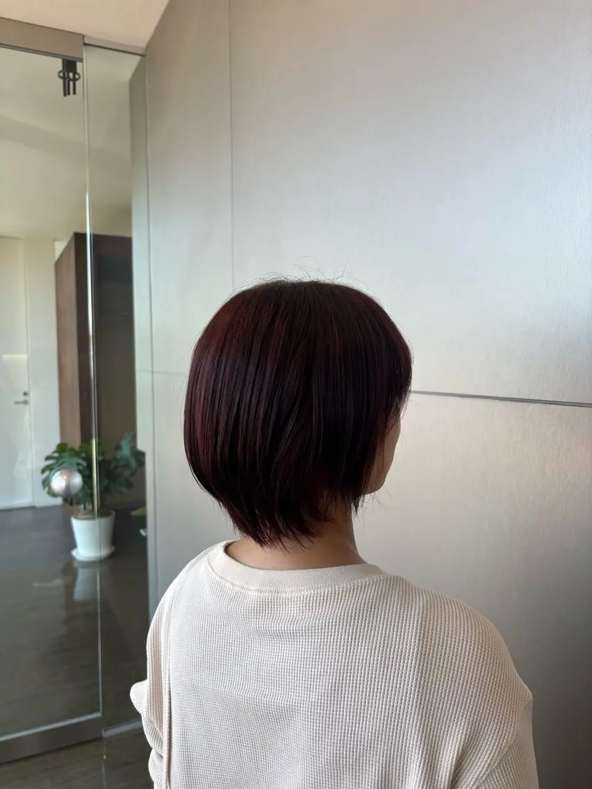 ショート カラー lamiell学園店 Umiのヘアスタイル
