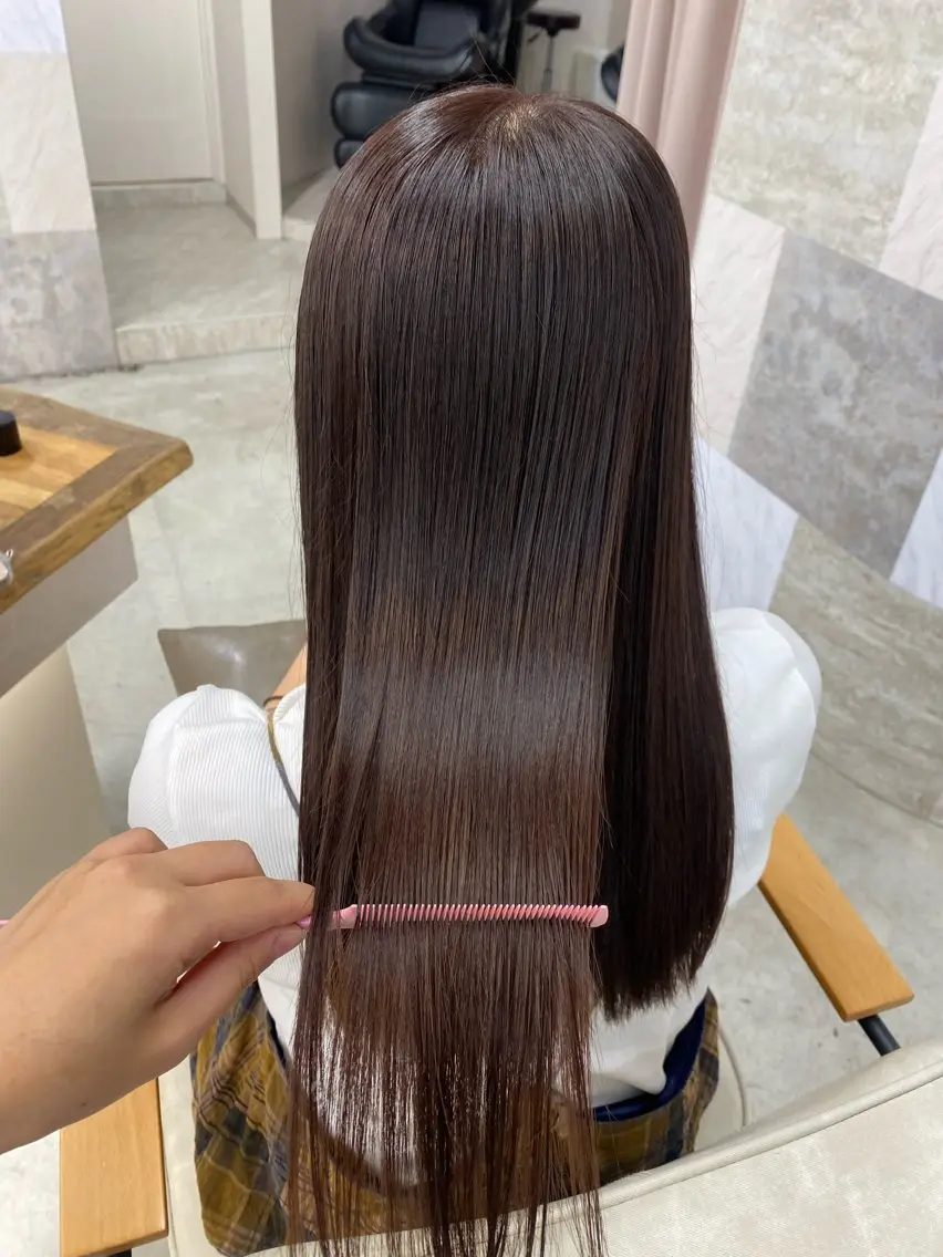 ロング カラー 透明感カラー /ボブ momokaのヘアスタイル