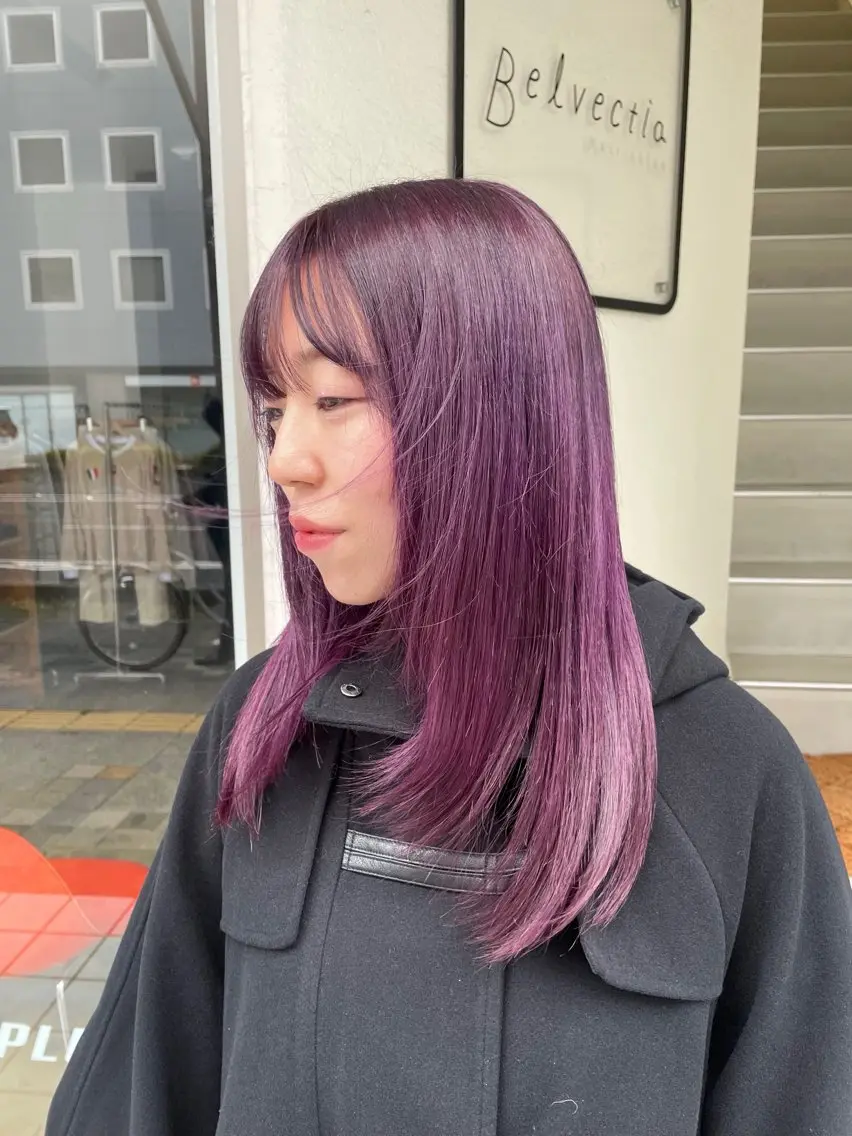 カラー 福嶋 野愛のヘアスタイル