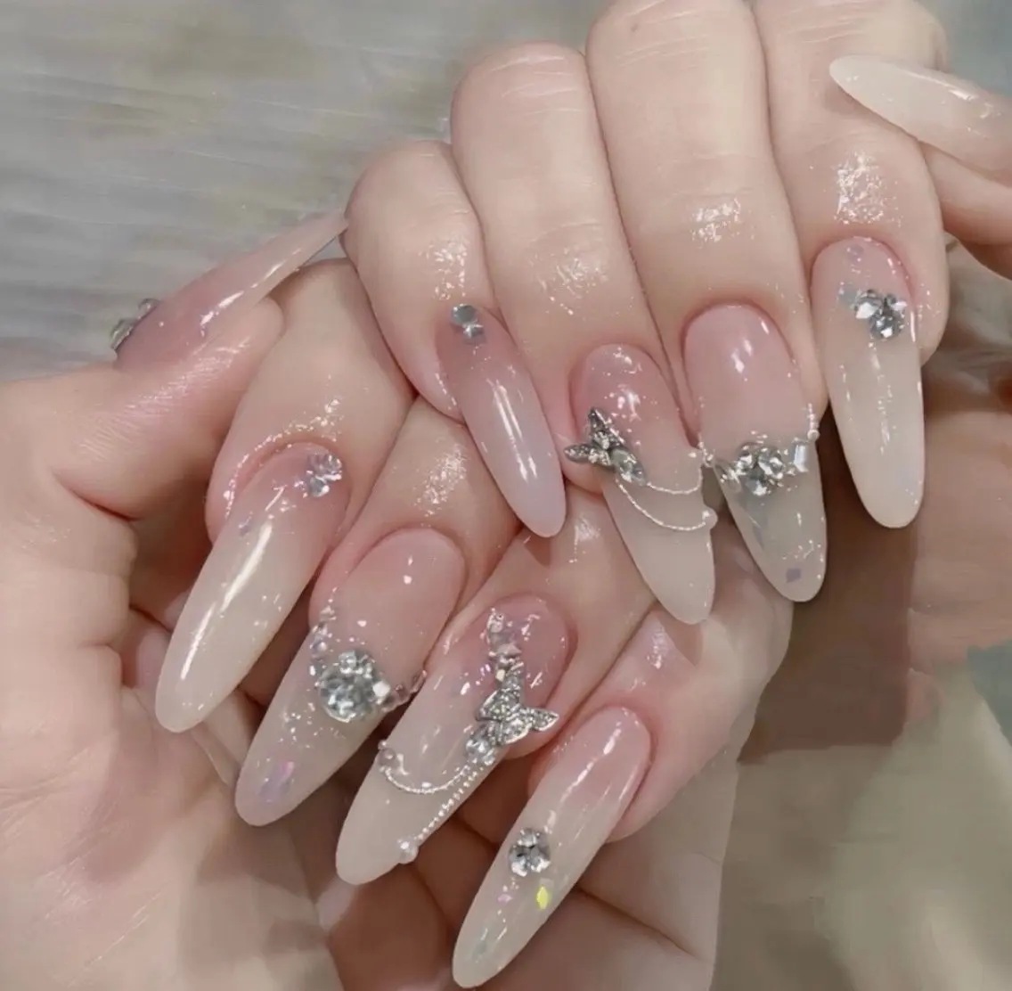 (オフ無料)ハンド長さ出し10本💕デザイン持ち込み💅💅の写真