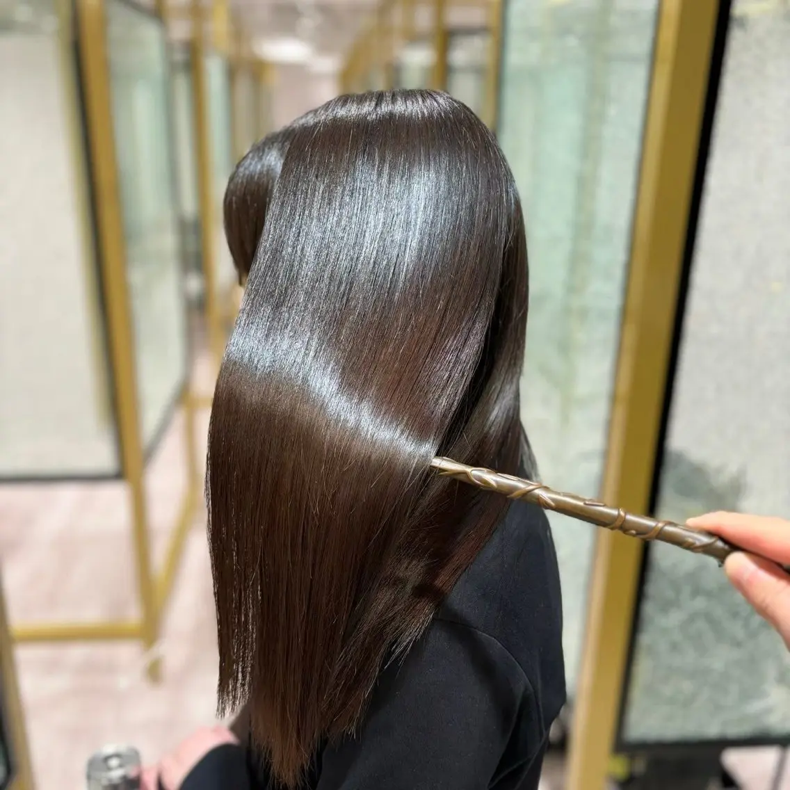 カット+全体カラー+premium髪質改善トリートメント✨の写真