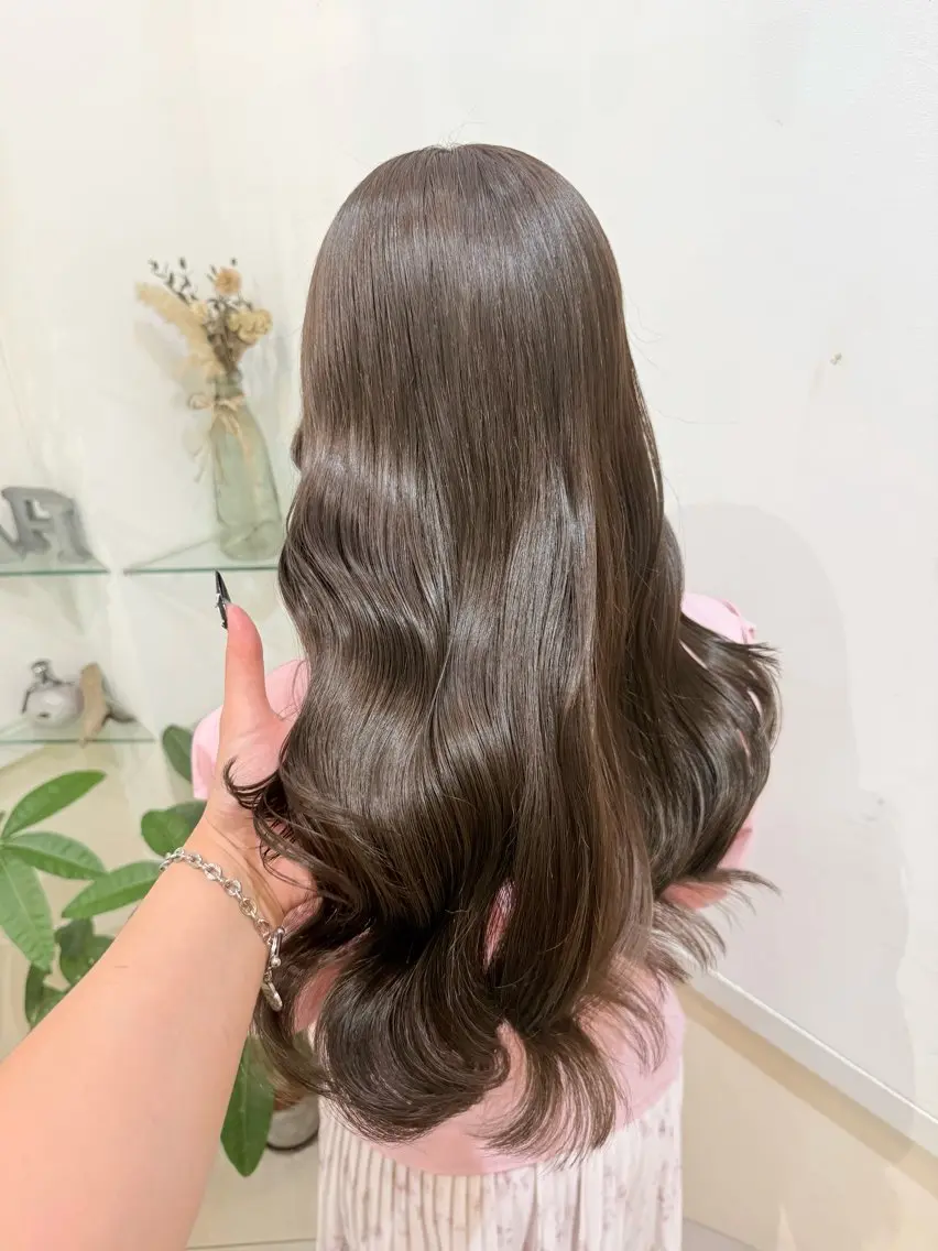ロング カット ヘアカラー トリートメント ♡艶髪/顔周り♡ Konomiのヘアスタイル