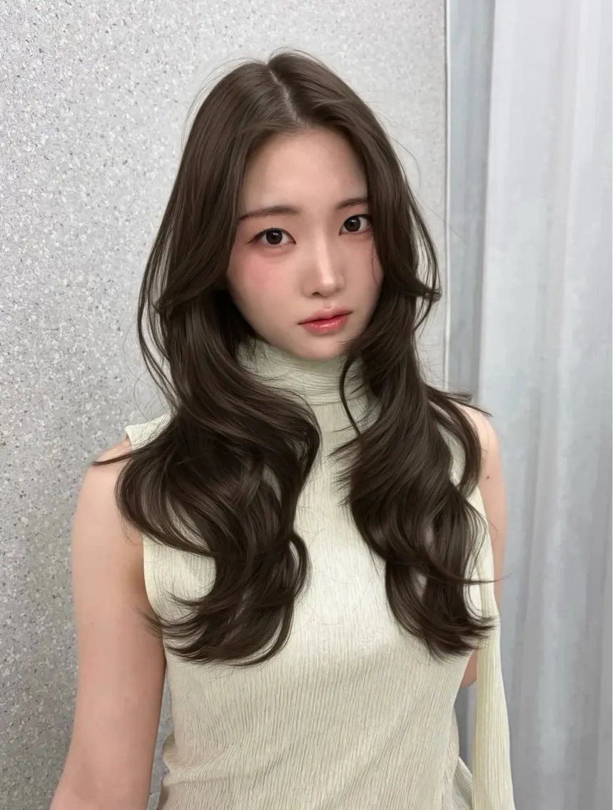 ロング 髪質改善 似合わせカット カット ヘアカラー トリートメント レイヤー/髪質改善 /Senne竹下のヘアスタイル