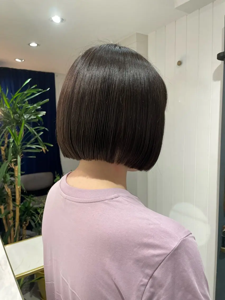 ショート ボブ 伊藤 まみのヘアスタイル