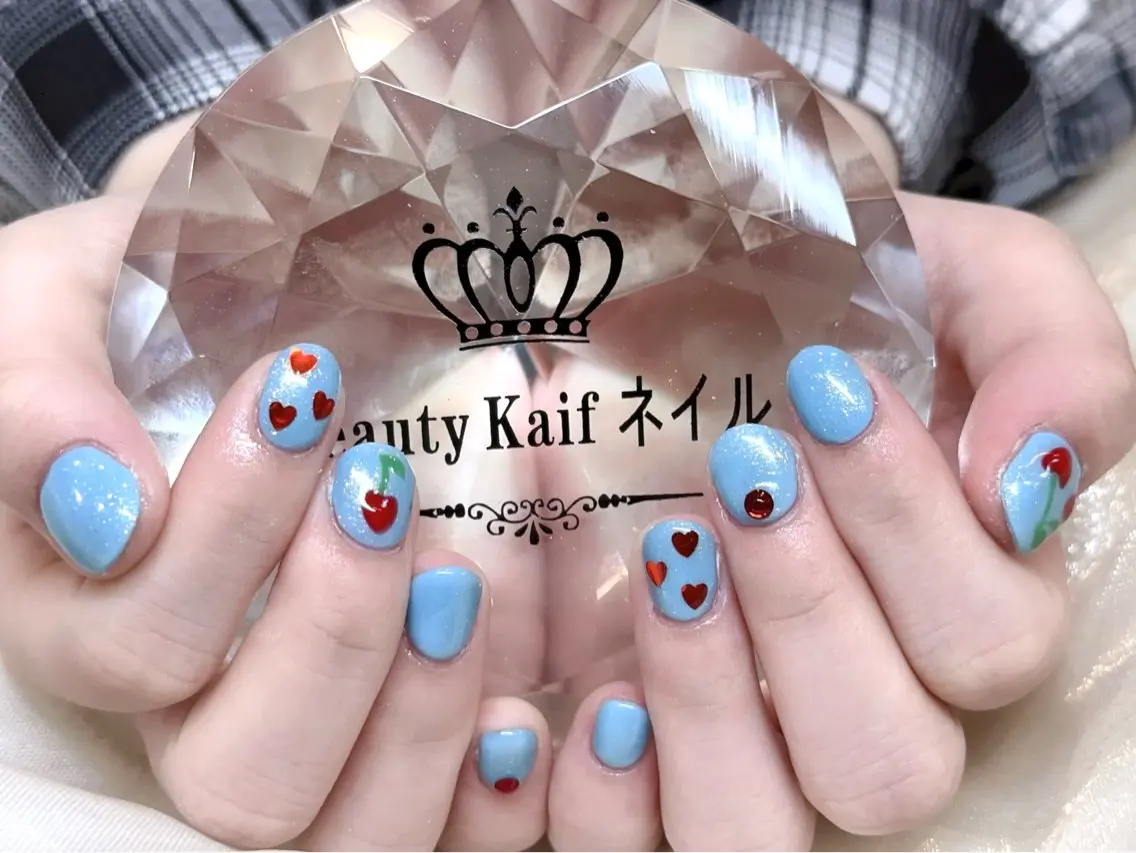 パーマ ハンドネイル Kaif ネイル サロンのネイルデザイン