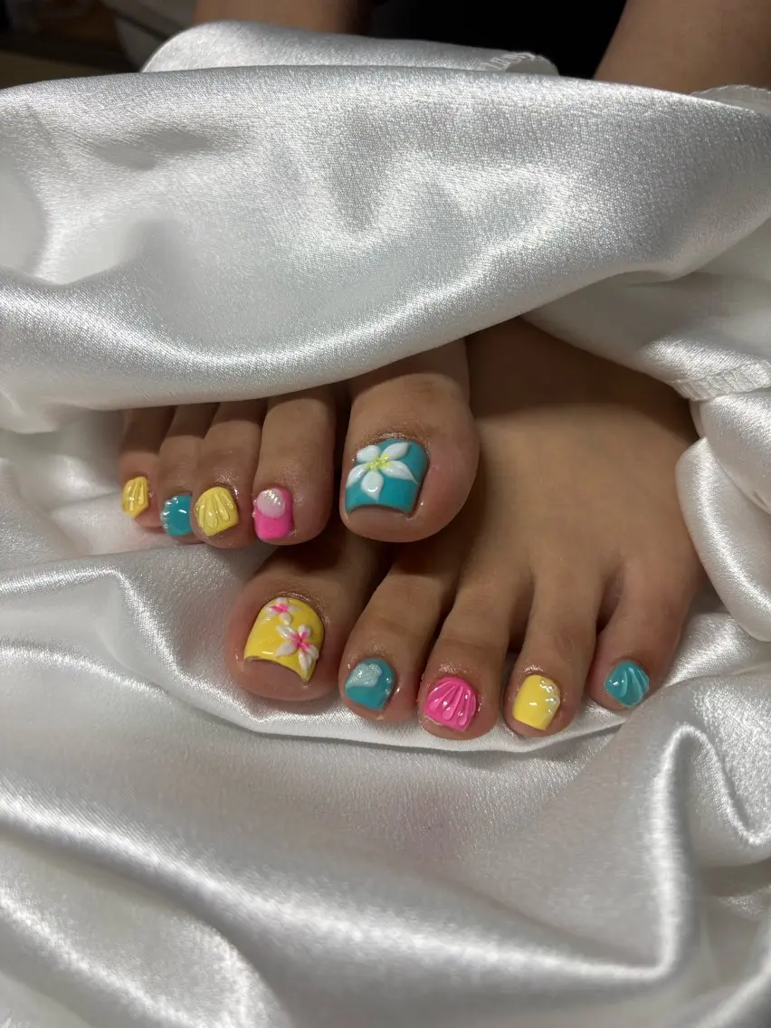 ネイル フットネイル JOIE annaのネイルデザイン