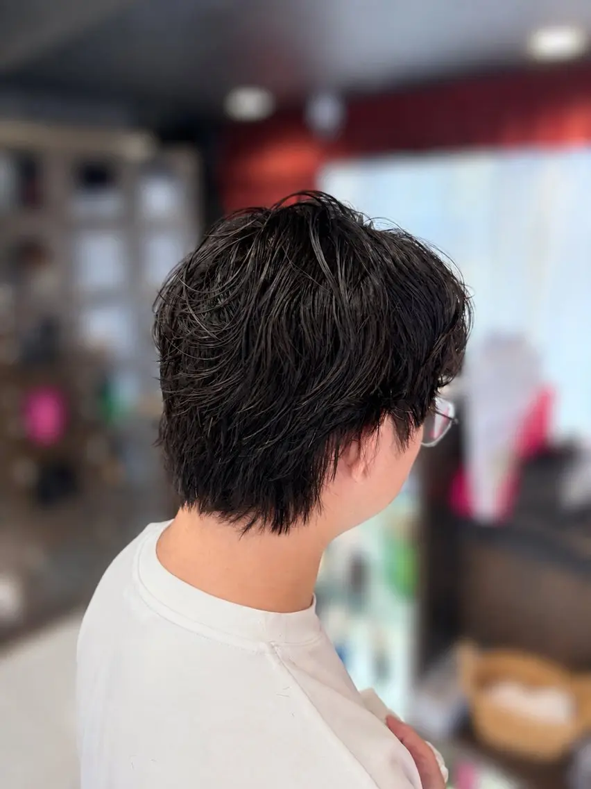 ショート カット パーマ レイヤー/パーマ 🐼HARUKA🐼のヘアスタイル
