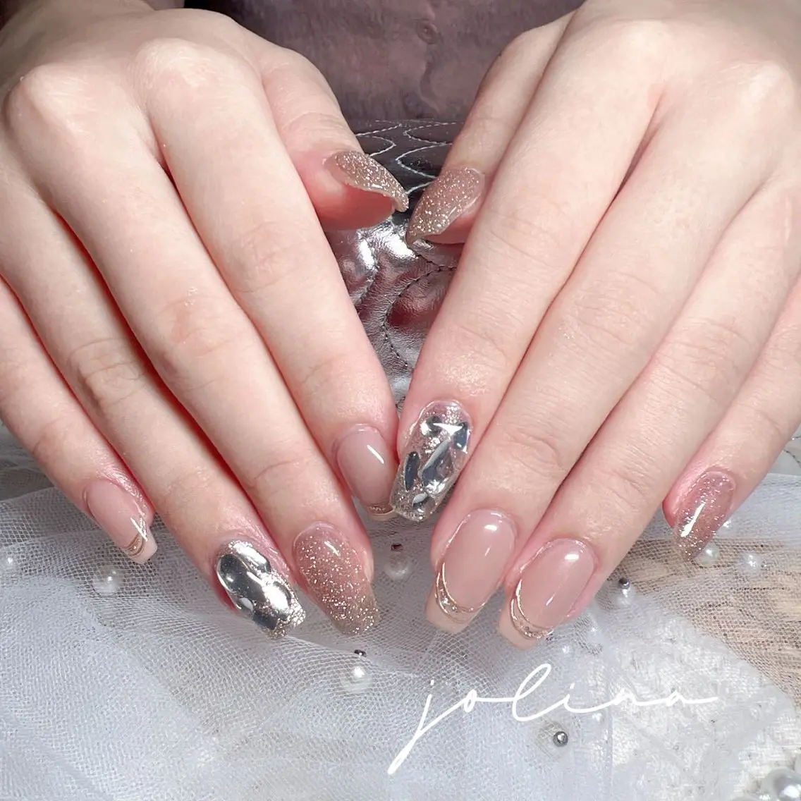 ネイル ハンドネイル 🎀M nails✨ ビューティーのネイルデザイン