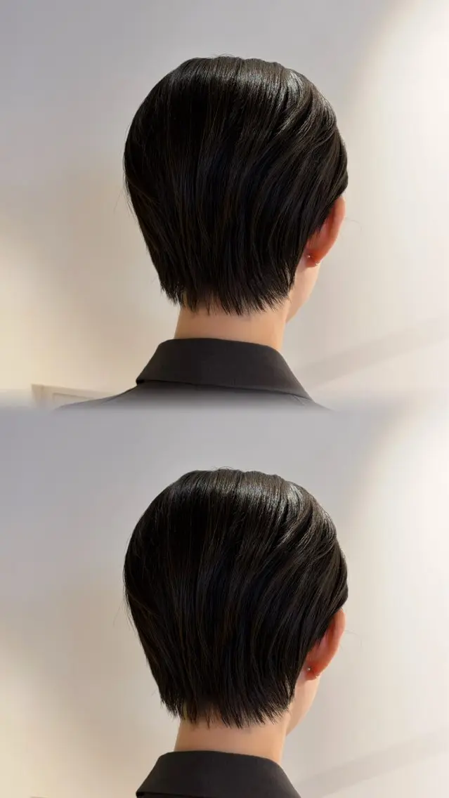 ショート 似合わせカット ショートヘア KaRin 🌺のヘアスタイル
