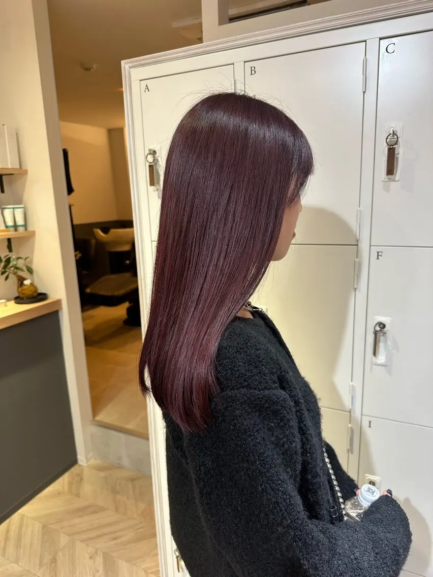 セミロング カラー 美髪/透明感カラー reikoのヘアスタイル