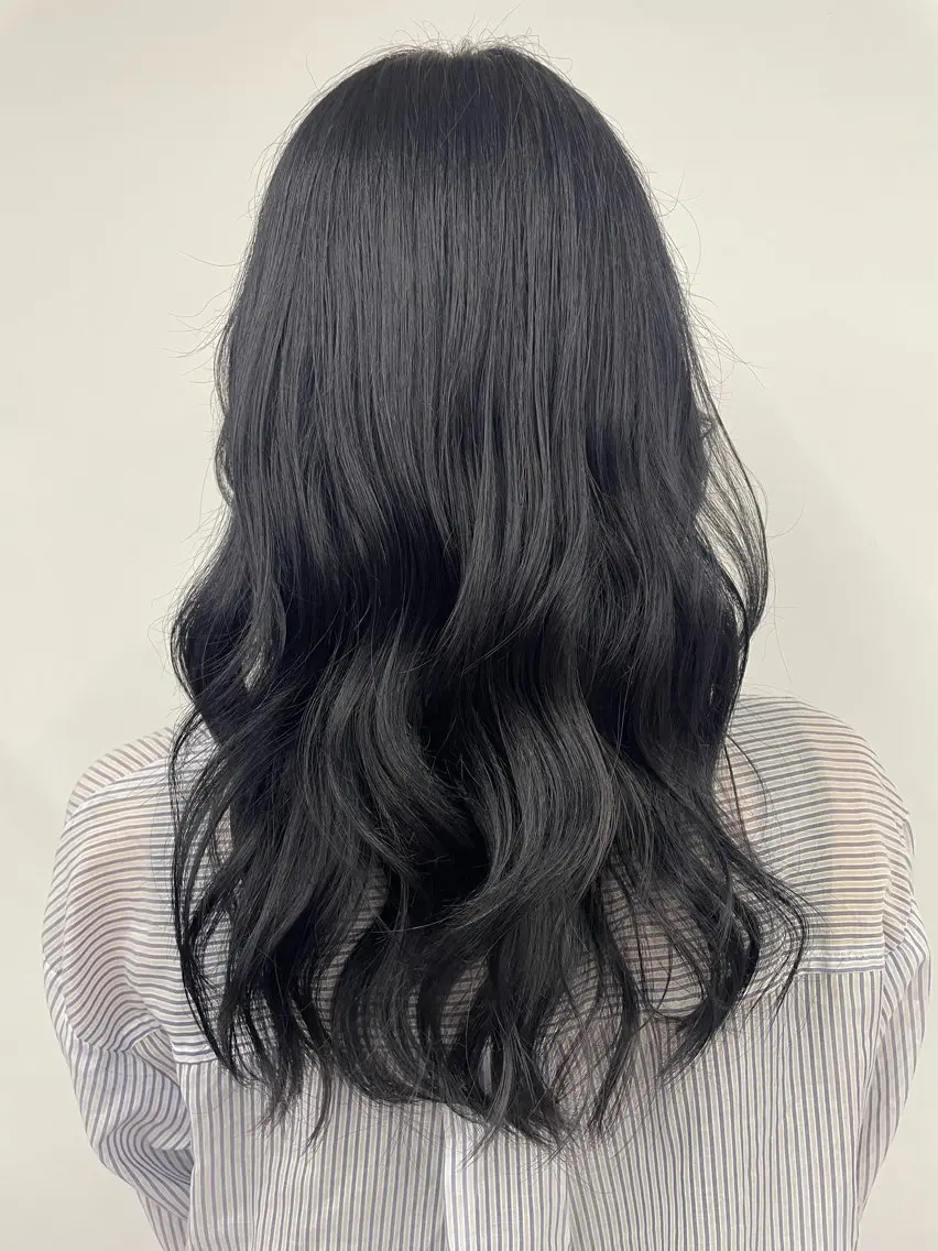 ロング カラー 小澤 わかなのヘアスタイル