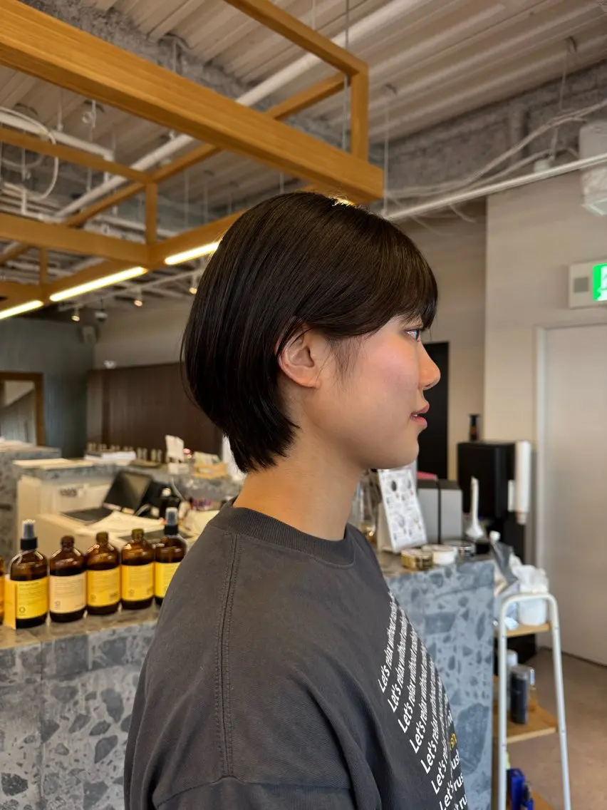 【🚺20代女性限定🚺】🌱似合わせショート🌱マッシュショート/ハンサムショート/丸みショートetc..の写真