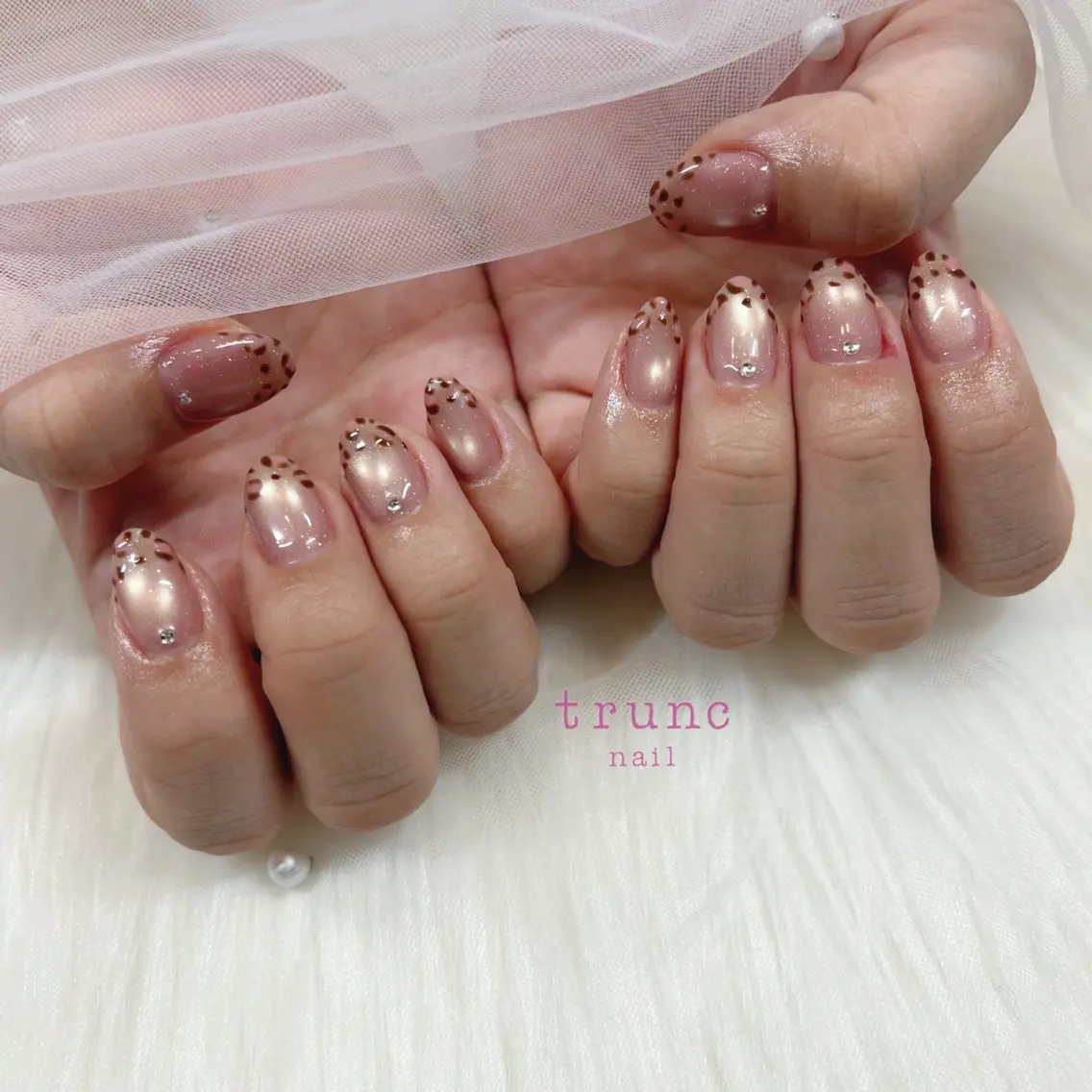 ネイル trunc nail 🌻宮下🌻のネイルデザイン