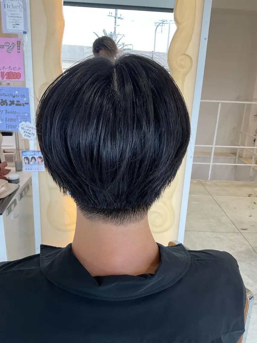 メンズ マッシュ シースルーマッシュ 稲村 直也のヘアスタイル