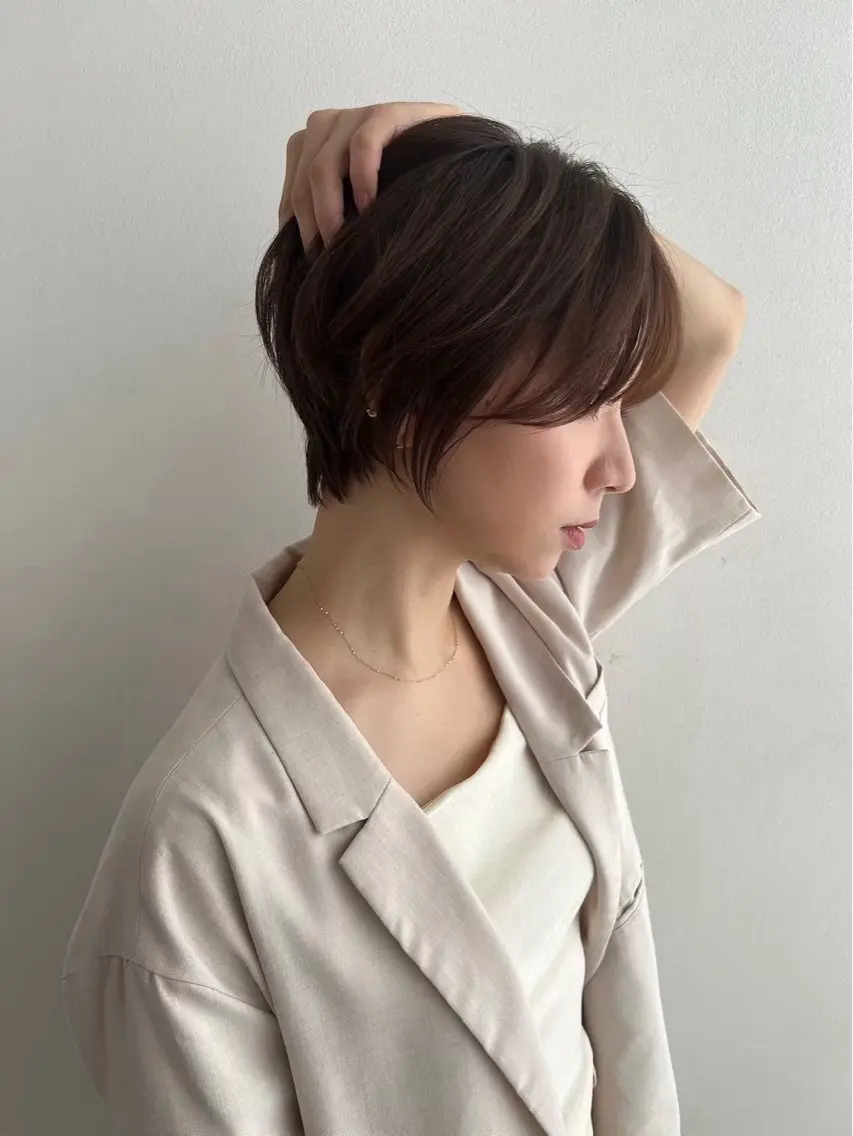 ショート yamamoto yutaroのヘアスタイル