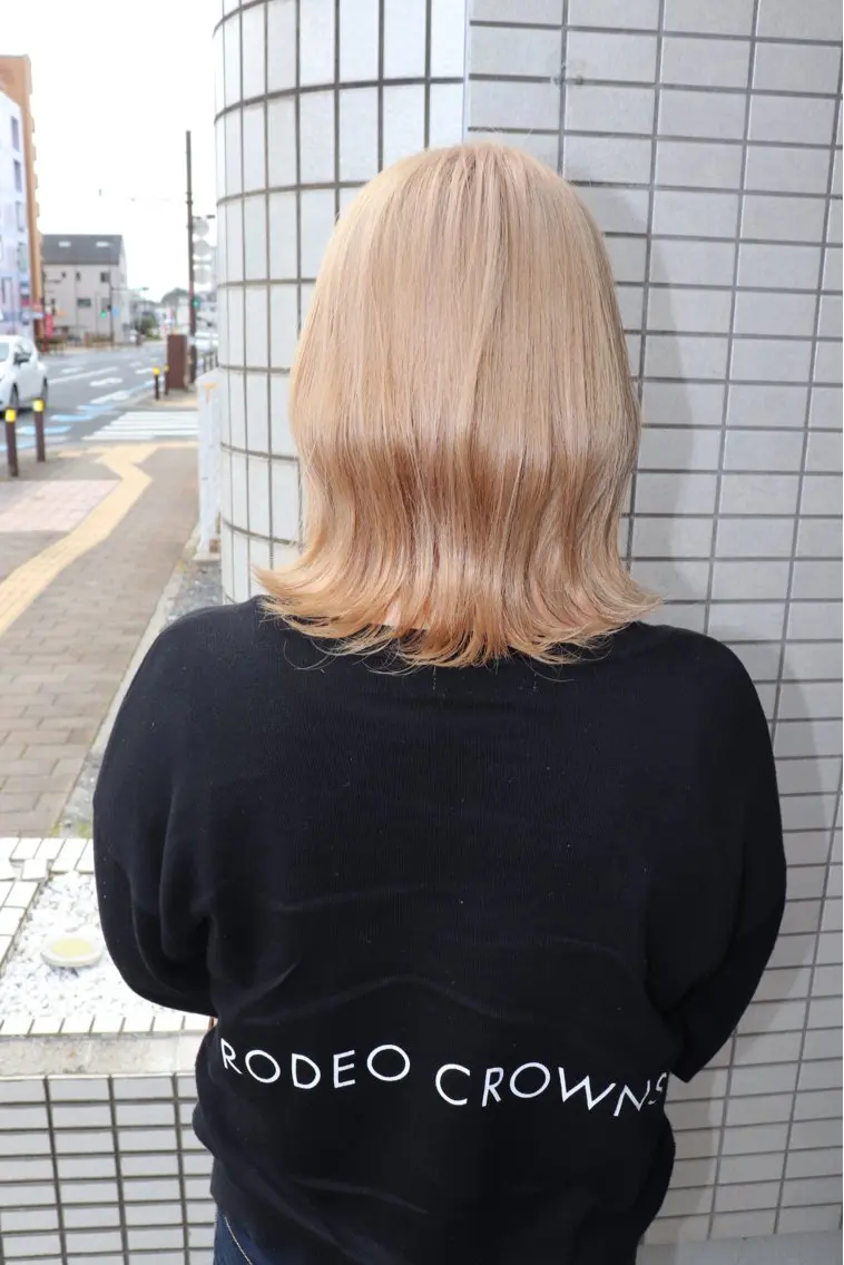 ダブルカラー➕クイックトリートメント 👣の写真