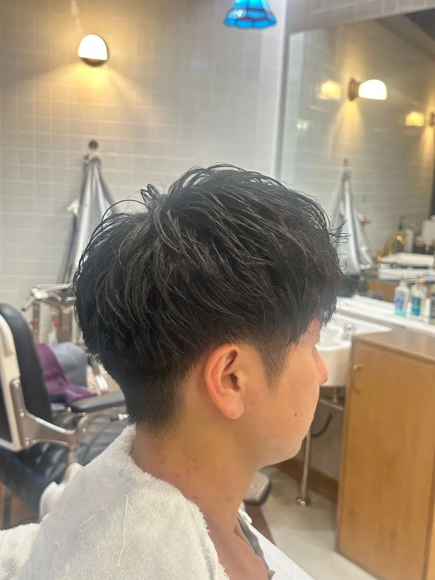 ミディアム ✨メンズ特化✨ 菅野亮太のヘアスタイル
