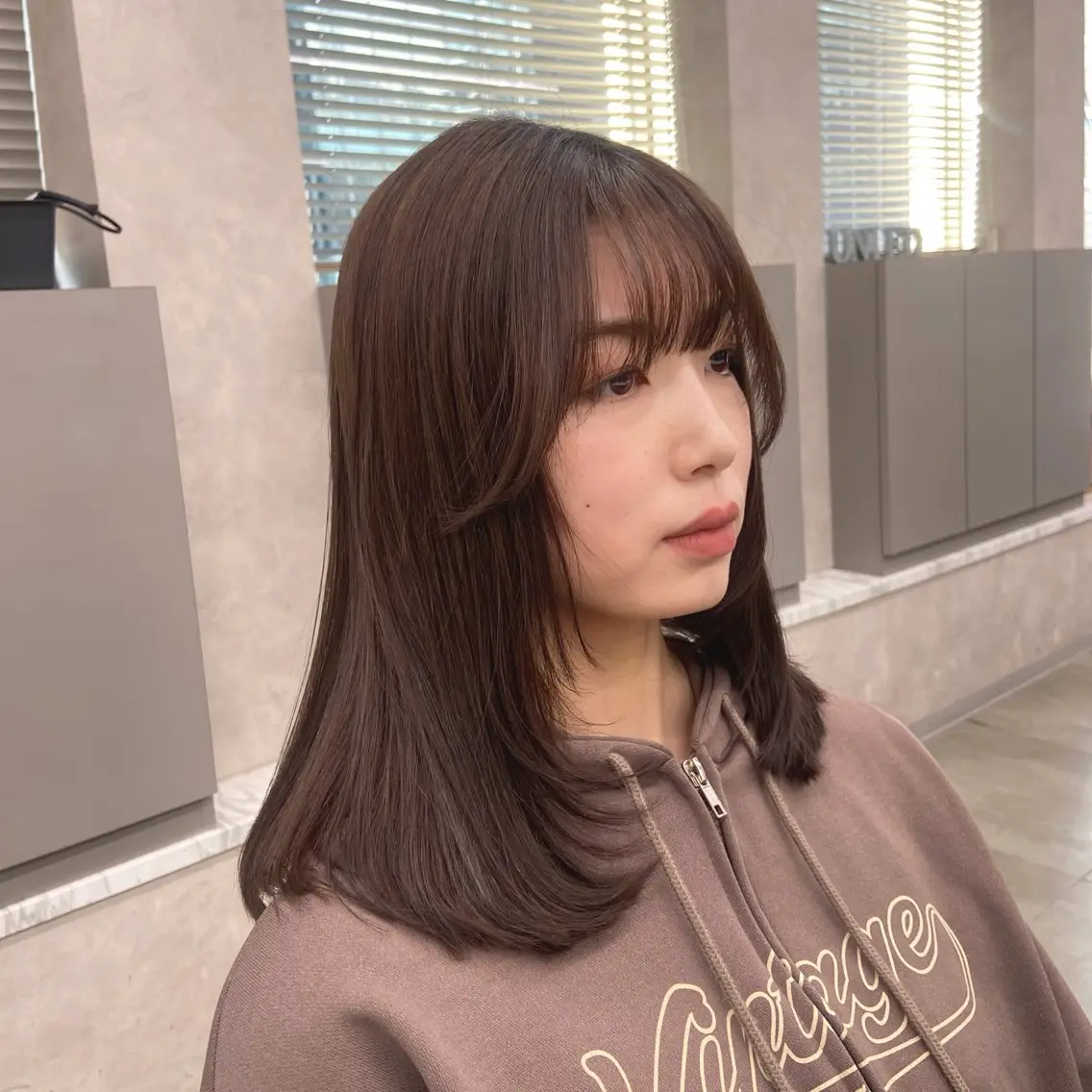 ミディアム カラー ヘアアレンジ Over hair_ misakiのヘアスタイル