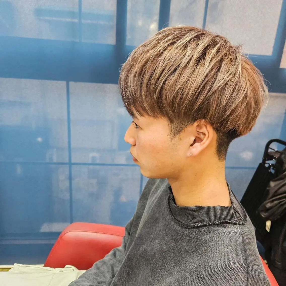 メンズ メンズパーマ カット 特殊パーマ 片山恭兵のヘアスタイル
