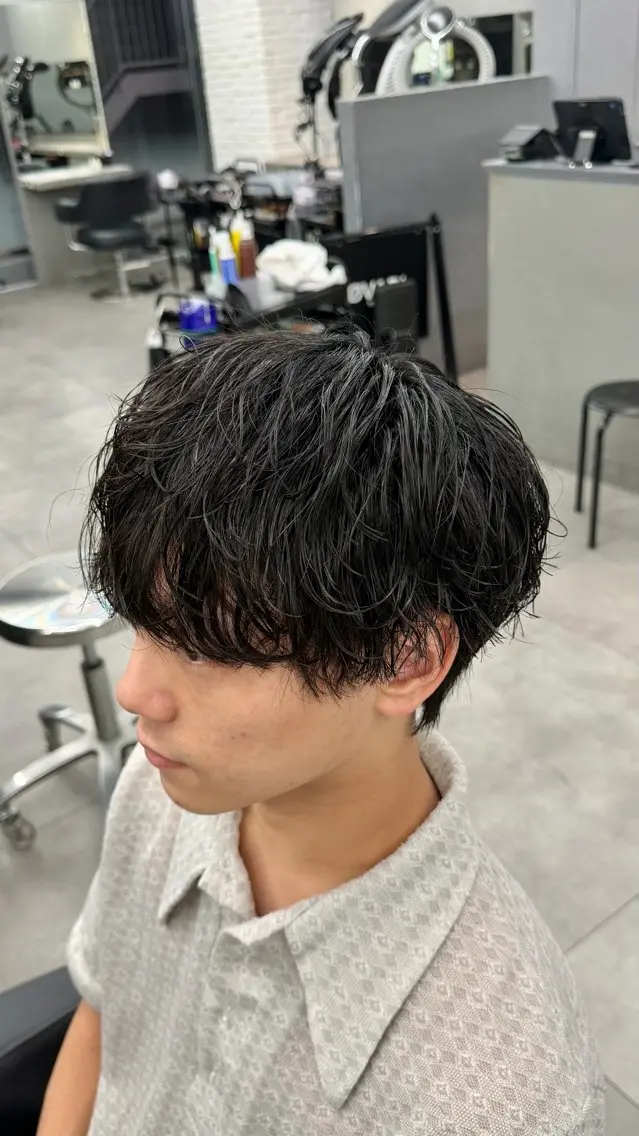パーマ メンズ メンズパーマ カット パーマ 🌀‪メンズパーマ /原宿/しょうた🌀のヘアスタイル
