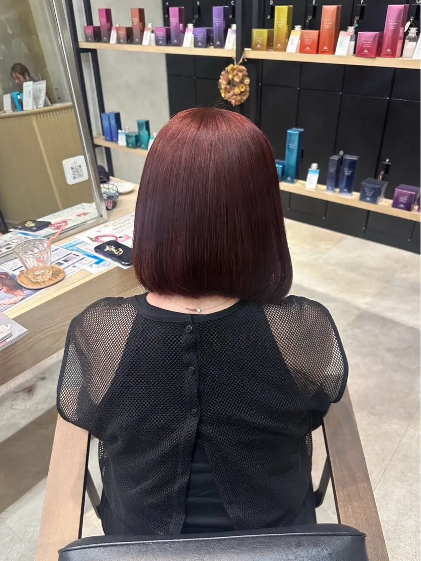 🎀ボブカット˖ ࣪⊹今だけ2750円♡カットモデル🎀の写真