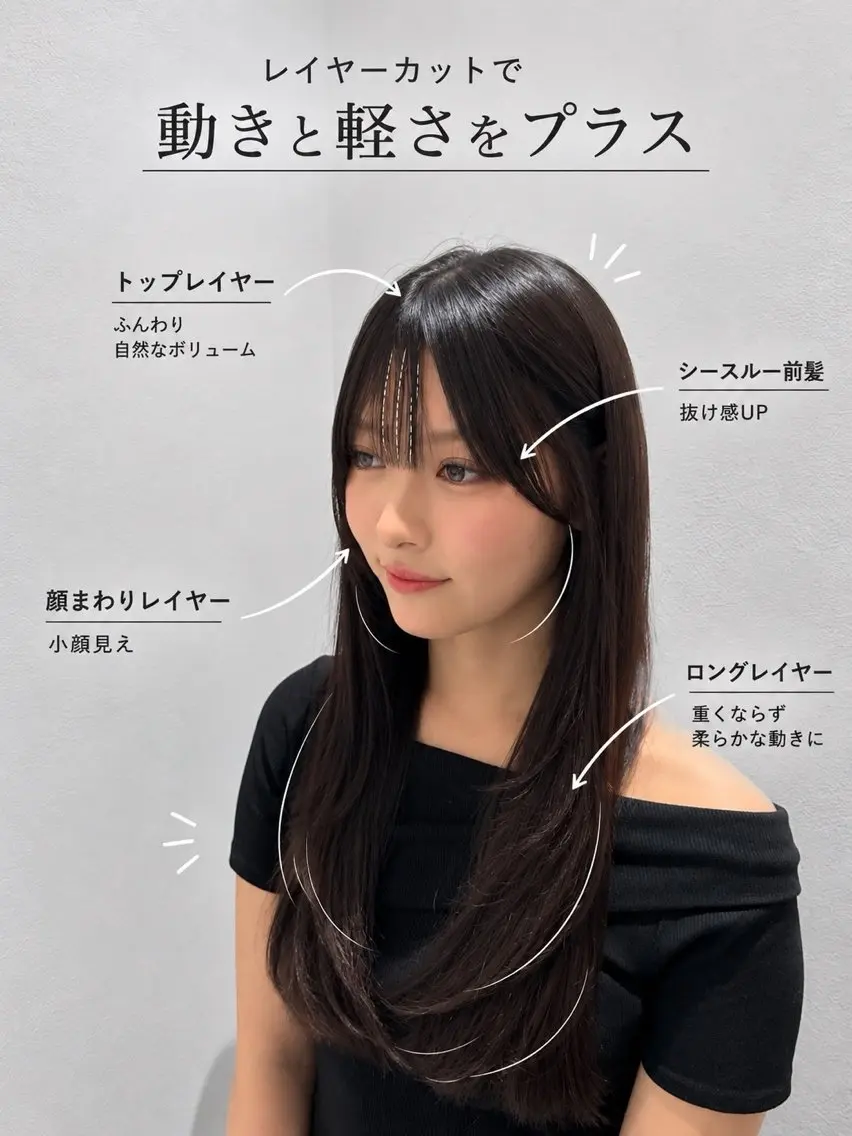 ロング カラー 透明感カラー♠️ TAKUMIのヘアスタイル