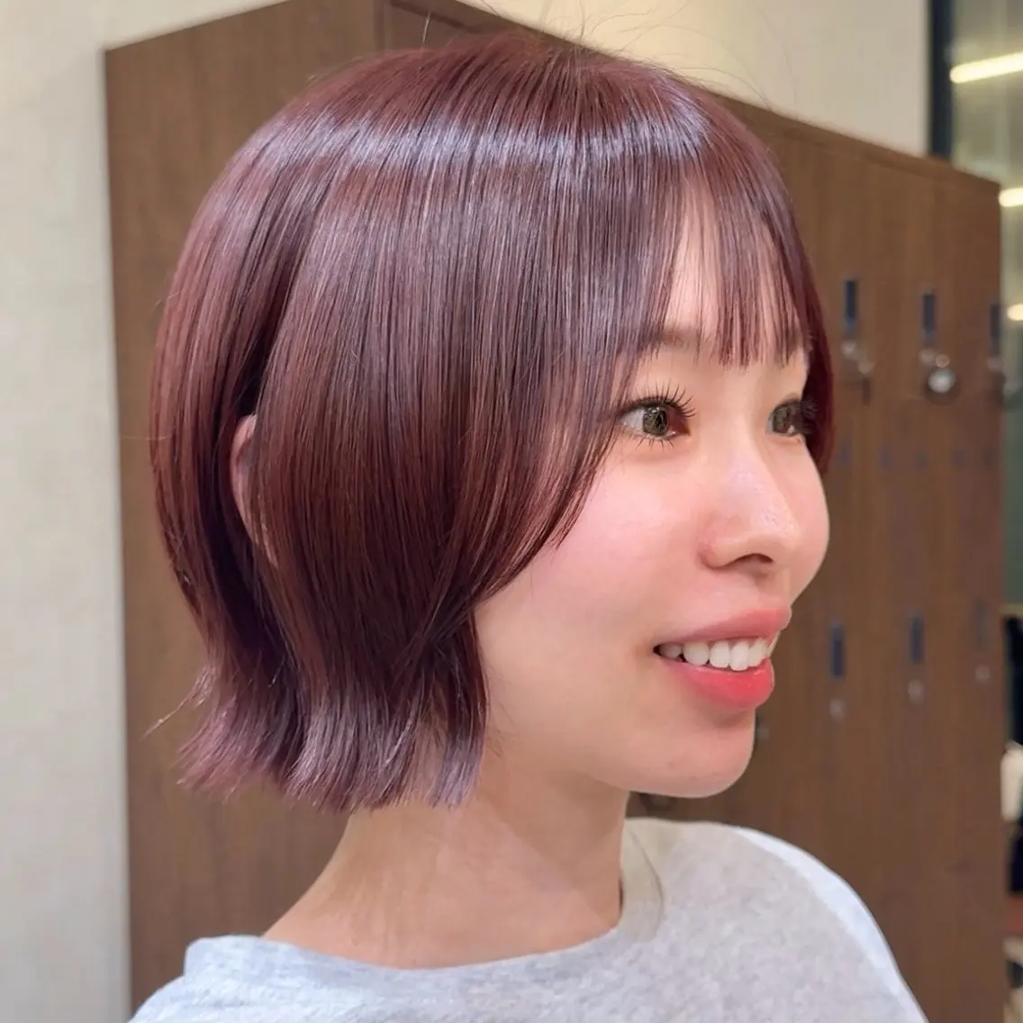 ショート カット ヘアカラー ボブ/レイヤー/髪質 改善/AOI🫧のヘアスタイル