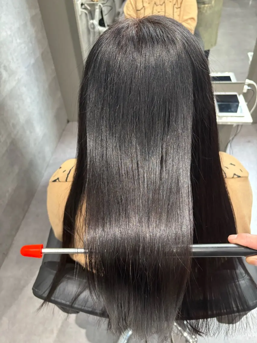 酸性ストレート 髪質改善のヘアスタイル