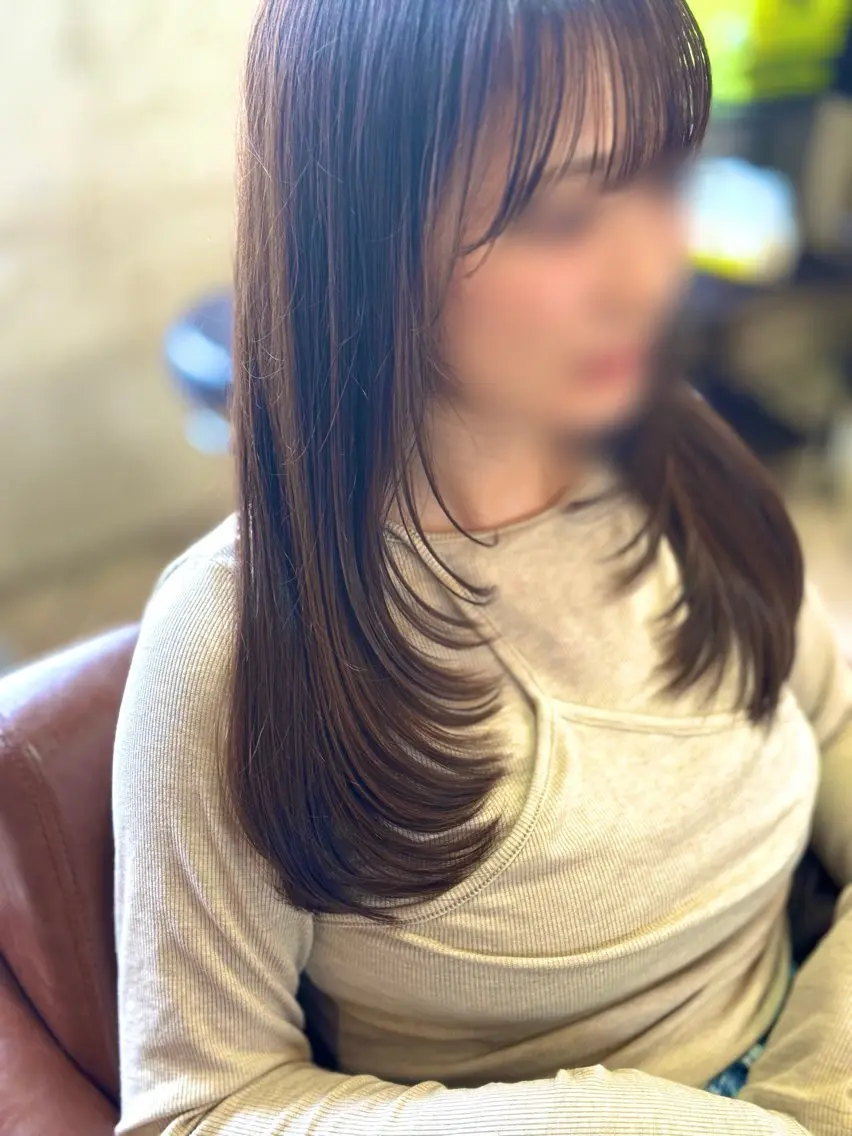 ロング 小林 あんなのヘアスタイル