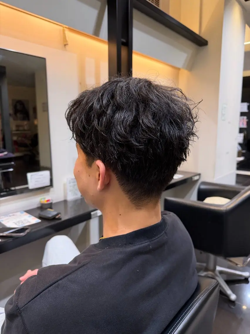 【メンズカット】セット苦手・広がる・似合わない解決✂️朝楽になる再現性カットの写真