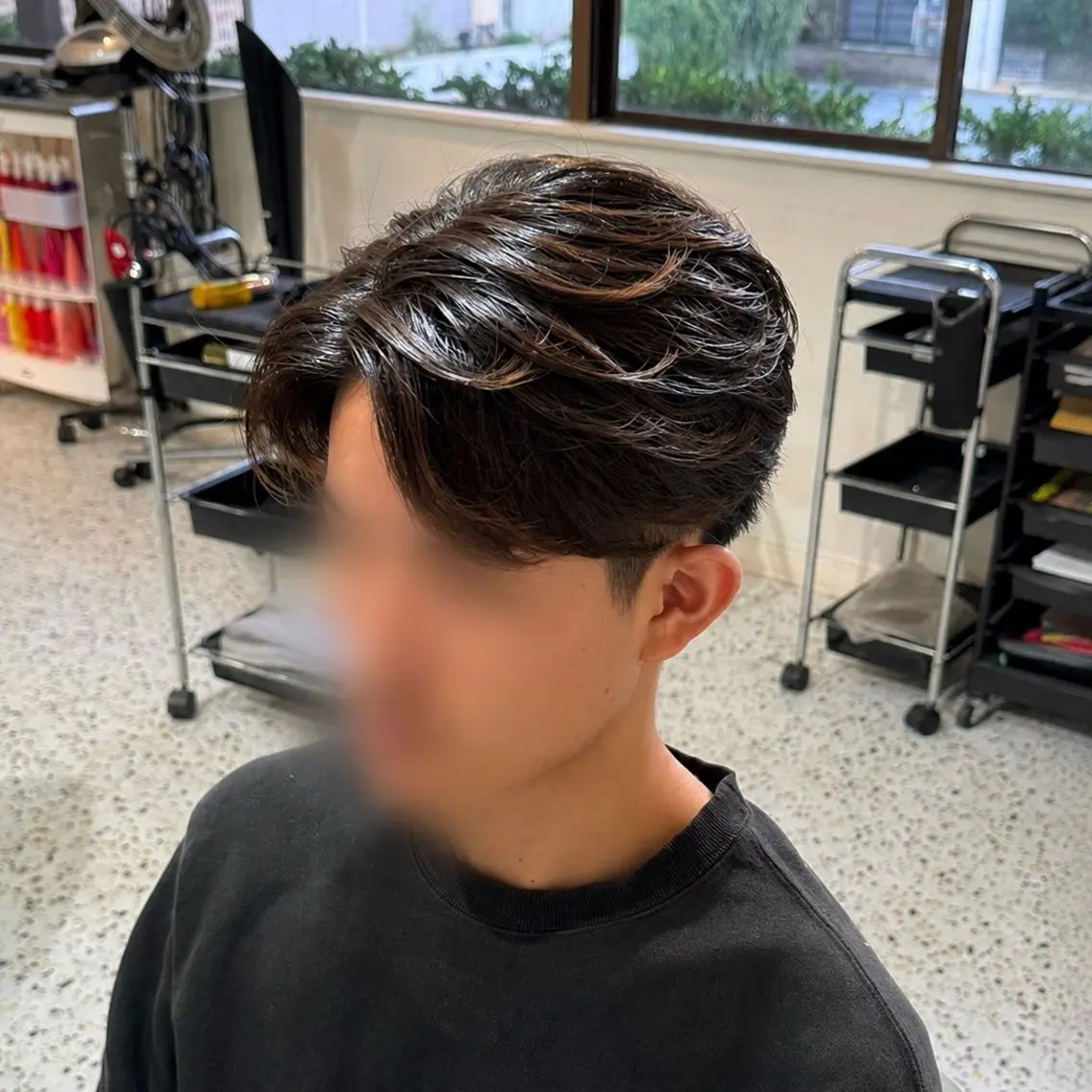 【men's限定】🧩メンズカット+フェザーパーマ🧩の写真