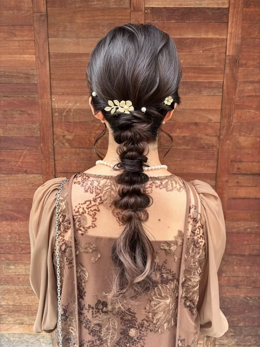 ロング ヘアセット Noel .⋆𝜗𝜚のその他イメージ